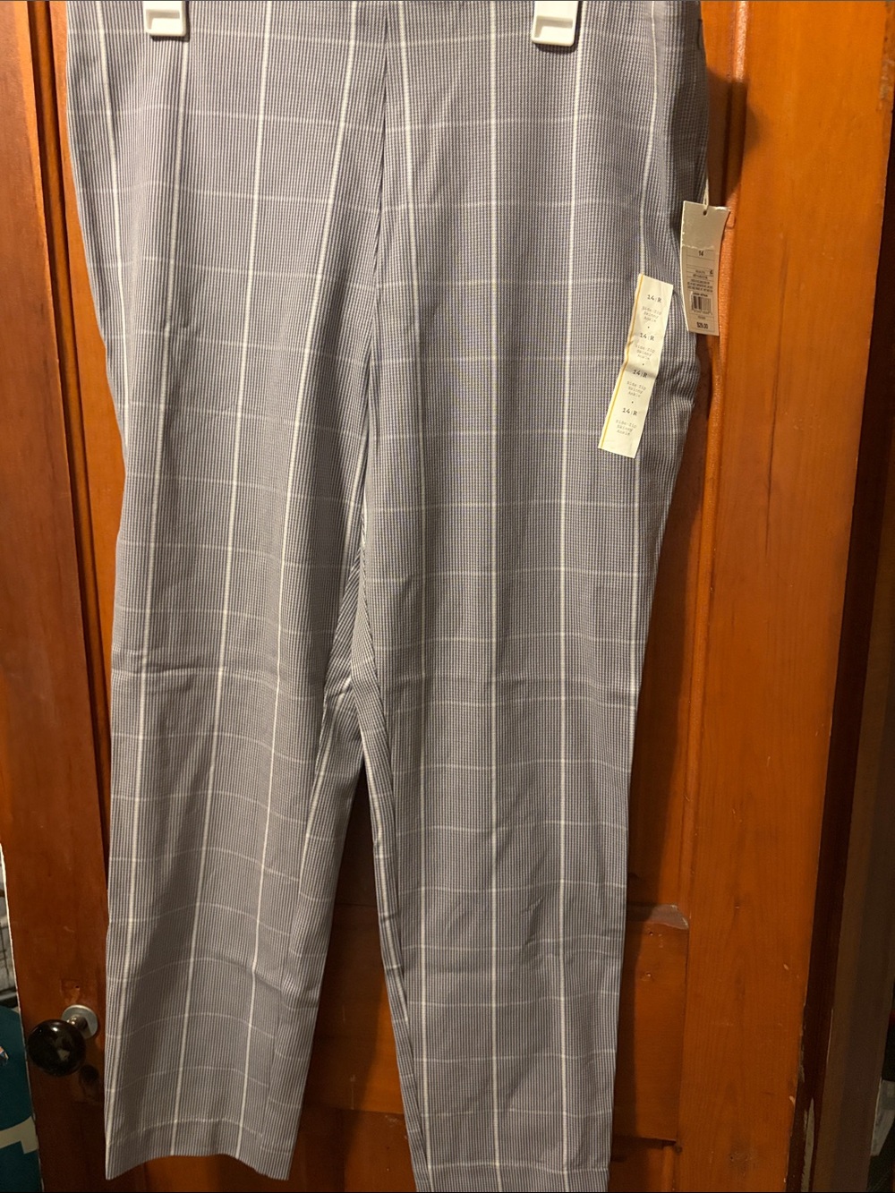 Women’s a new day Gray Windowpane Dress Pants